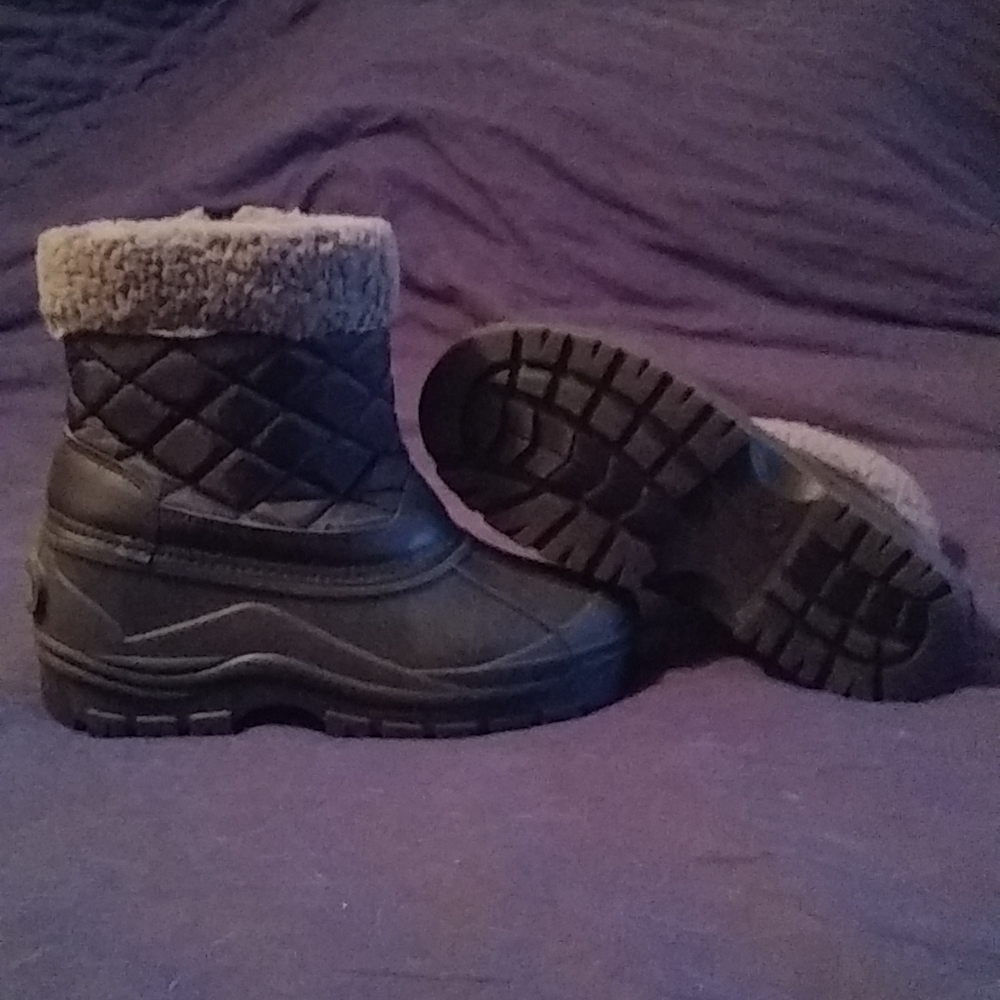 🦆Quilted Bootie☔comfort ease 6W